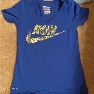 A DRI-FIT Nike shirt